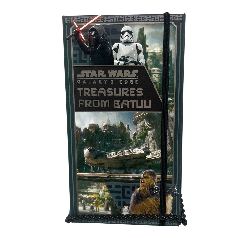 Star Wars Galaxy's Edge Treasures from Batuu Journal‎ Notebook Keychain Stickers